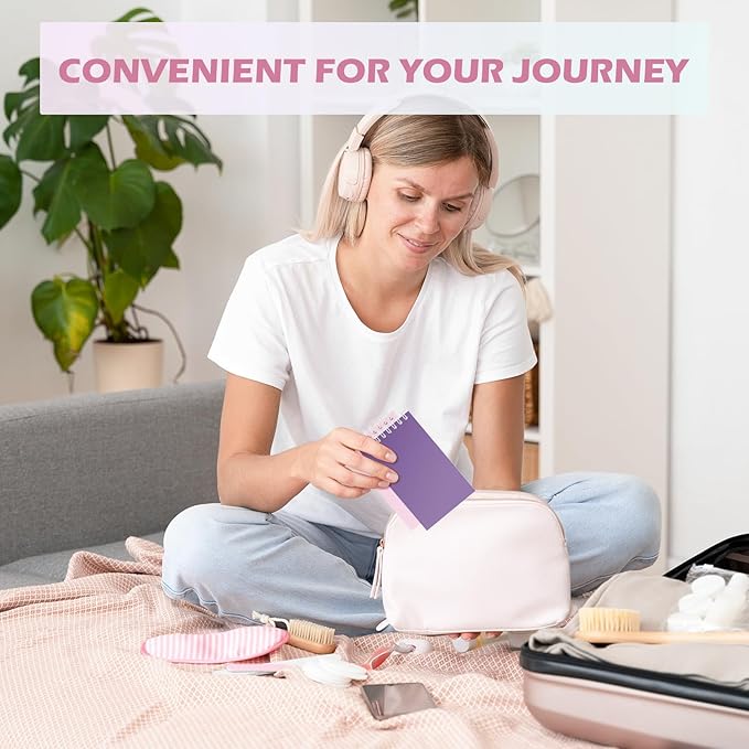 Ddaowanx Small Notebooks,3x5 Pocket Spiral Notepads With Lined Pages - The Perfect Little Mini Notebook to Stay Organized and Boost Productivity at Work or School (16, Delight Colors)