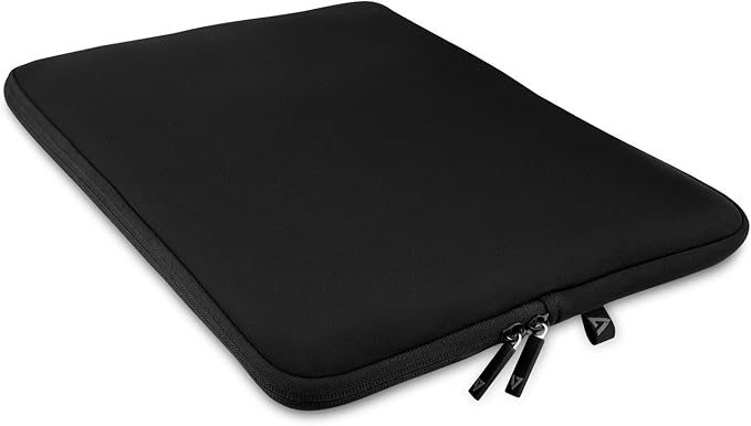 V7 16" Water-Resistant Neoprene Laptop Sleeve for Laptops up to 16 in - CSE16-BLK-3N, Black