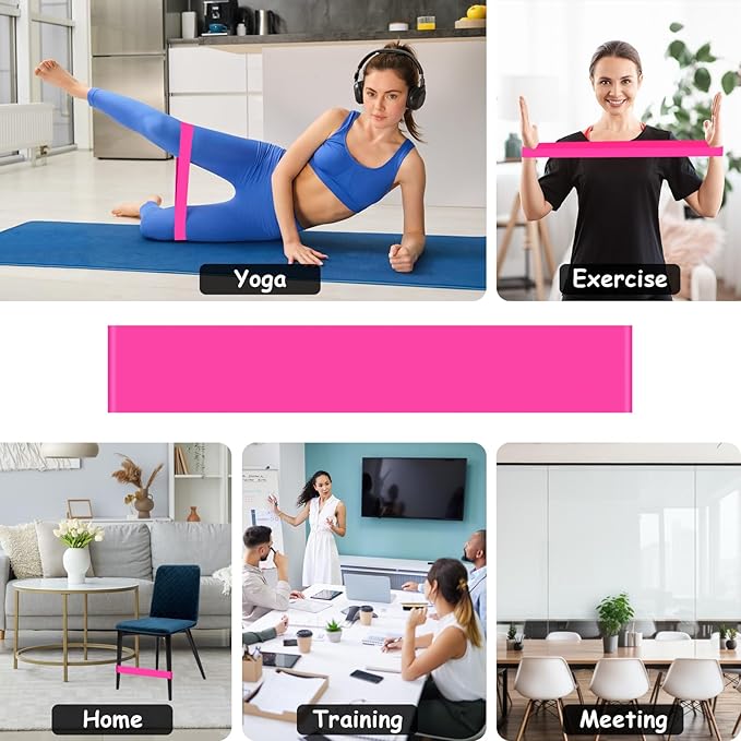 6 Pack Chair Bands for Kids with Fidgety Feet, ADHD Tools for Kids, ROOKEA Sensory Room Must Haves for Adhd Kids Fidget Chair Bands Autism Classroom Must Haves ADHD Tools for Classroom Home Chairs