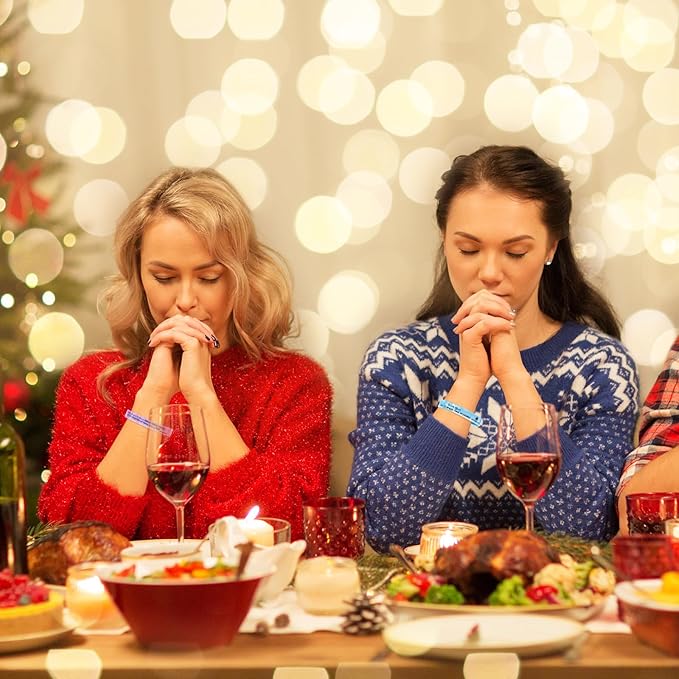 Unittype 240 Pcs Christian Silicone Bracelets Bulk Scripture Gifts Bible Verse Rubber Wristbands Religious Church Gifts for Women Men Party Favors Birthday Easter Baptism Gifts(Rainbow Color)