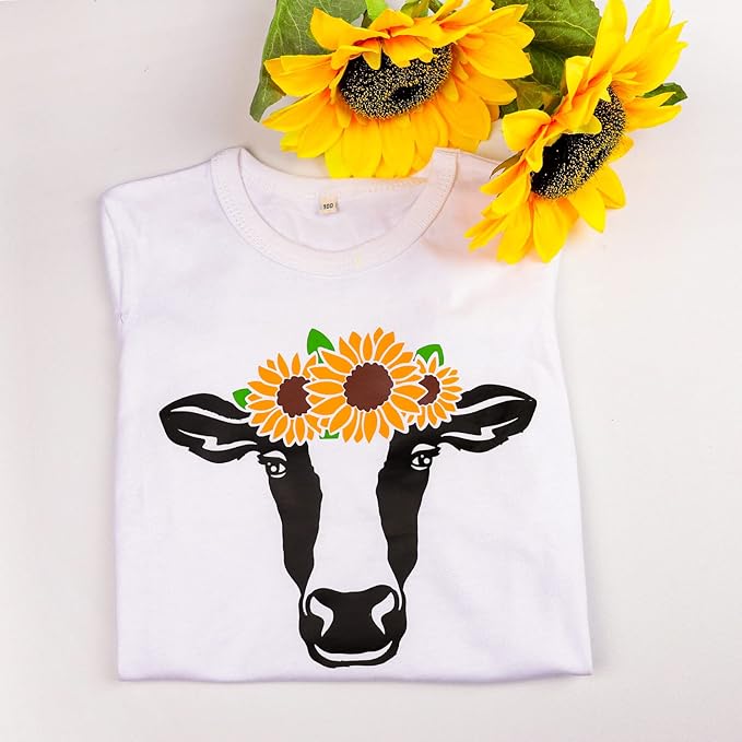 VINYL FROG Heat Transfer Vinyl Roll HTV Vinyl - 12"x12ft Black Iron on Vinyl for T-Shirts, Heat Press Vinyl for DIY Craft Designs (Black)