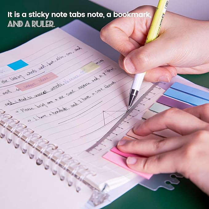 Golcellia Sticky Tabs, Book Tabs, Index Tabs, Page Tabs, Page Markers 1400 Pieces,70 Colors Annotation Tabs, Book Annotation Supplies