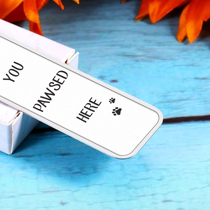 Cat Lover Gifts for Women Cute, Book Accessories, Cat Bookmark, Gag Christmas Gifts for Coworkers, Cat Mom Gifts, Cat Gifts f or Cat Lovers, Girls Stocking Stuffers, Bookish Items