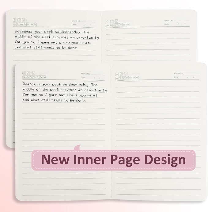 Ddaowanx 24 Pack A5 Colorful Notebooks, 6 cute colors Journals for Writing, 72 Pages, 8.3x5.5 Inch, with Lined Paper Travel Writing Notebooks Journal Gifts for Students(Lined-24pack, Gradient)