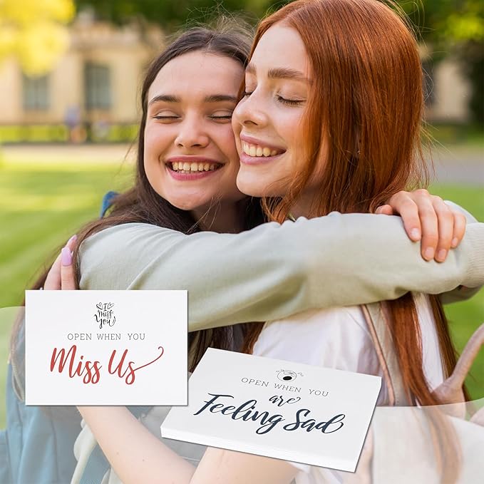 Open When Envelopes for College Student, 16Pcs Open When Letters Kit Envelopes, Away From Home College Gifts, Long Distance Relationship Present, Open When Cards for Daughter Son Boyfriend Girlfriend