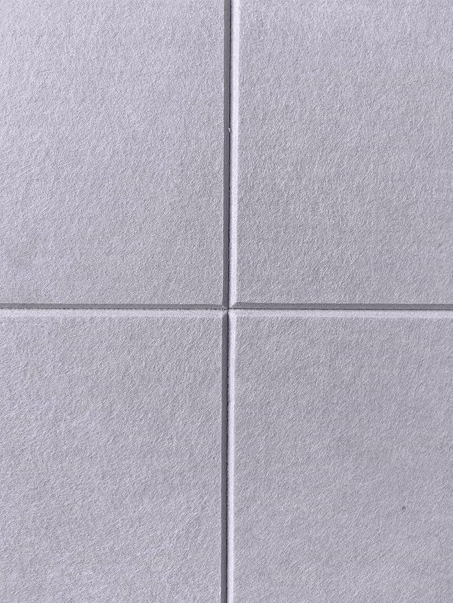 Large Cork Board Alternative - 47"x35" 12 Pack Felt Wall Tiles with Safe Removable Adhesive Tabs, Cork Wall Tiles Cork Board for Home Office Pin Board Tack Board 48 x 36 - Light Purple