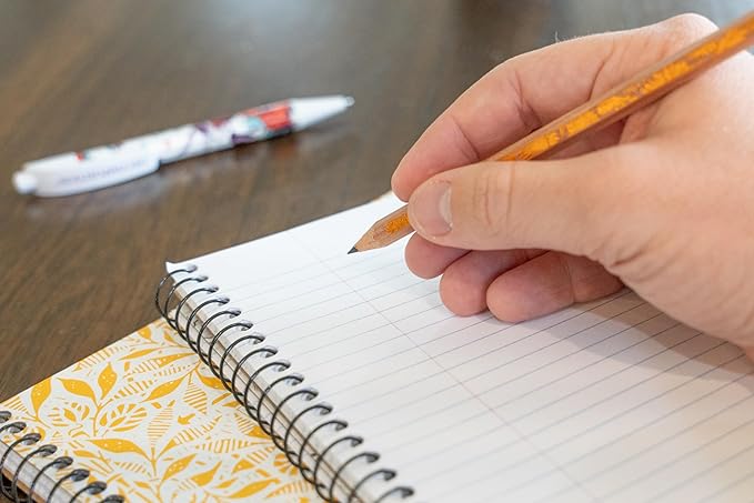 Decomposition Big Sur College Ruled Spiral Notebook - 9.75 x 7.5 Journal with 160 Lined Pages - 100% Recycled Paper - Notebooks for School Supplies, Home & Office - Made in USA