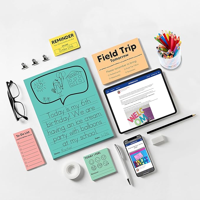 Astrobrights Punchy Pastel Paper Assortment, 8.5" x 11", 24 lb., 5-Color Assortment, 200 Sheets (91741)