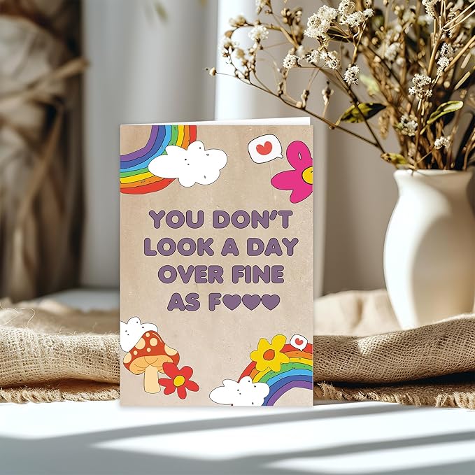 Funny Birthday Card for Women, Best Friend Card, Wife Birthday Gifts, Cute Bday Gifts for Sister Bestie Girlfriend