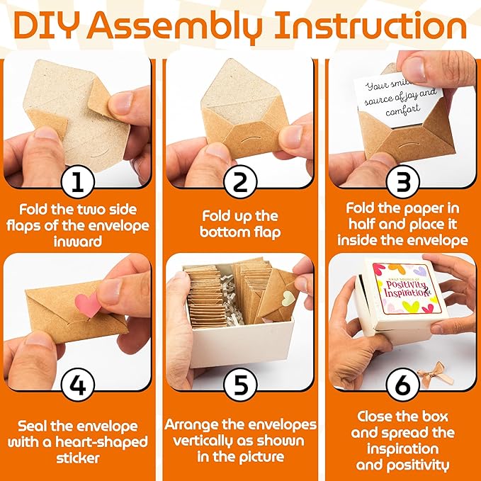 Positive Affirmation Cards For Women Men - Inspirational Cards With Envelopes, Mini Encouragement Cards, Motivational Cards Notes, Employee Appreciation Cards Gratitude Gifts For Coworkers