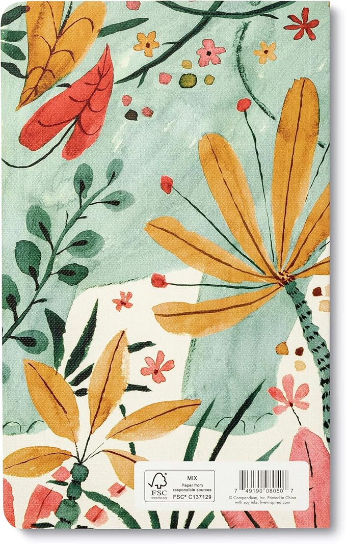 Compendium Softcover Journal - Every Kindness Matters – A Write Now Journal with 128 Lined Pages, 5″W x 8″H