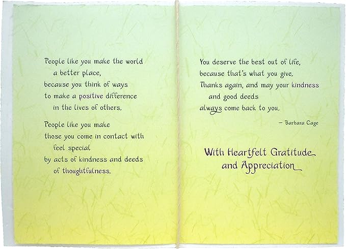 Blue Mountain Arts Thank You Card—Appreciation Card, Thanks for All You Do Card, Thinking of You Card (A Simple “Thank You” Doesn’t Seem like Enough)