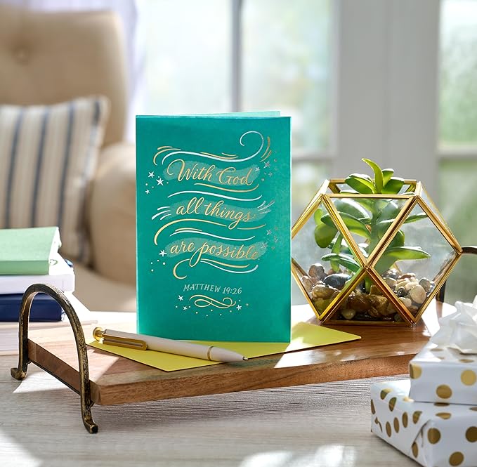 American Greetings Religious Congratulations Card (Happy for You)