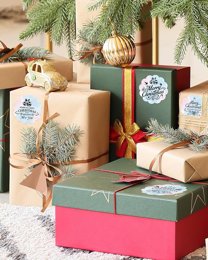 Phomemo 2” Color Circle Thermal Labels, Self-Adhesive Round Direct Sticker Label, Circular Thermal Printer Label for Logo Design, Commercial Grade Custom Stickers - 500PCS Labels/Roll