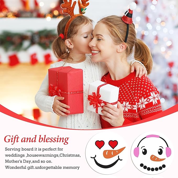 48Pcs Christmas Snowman Face Sticky Notes Cute Snowman Expression Memo Notes Self-Adhesive Winter Memo Notes for Christmas Winter School Office Home Supplies Student Teacher Present 12 Styles