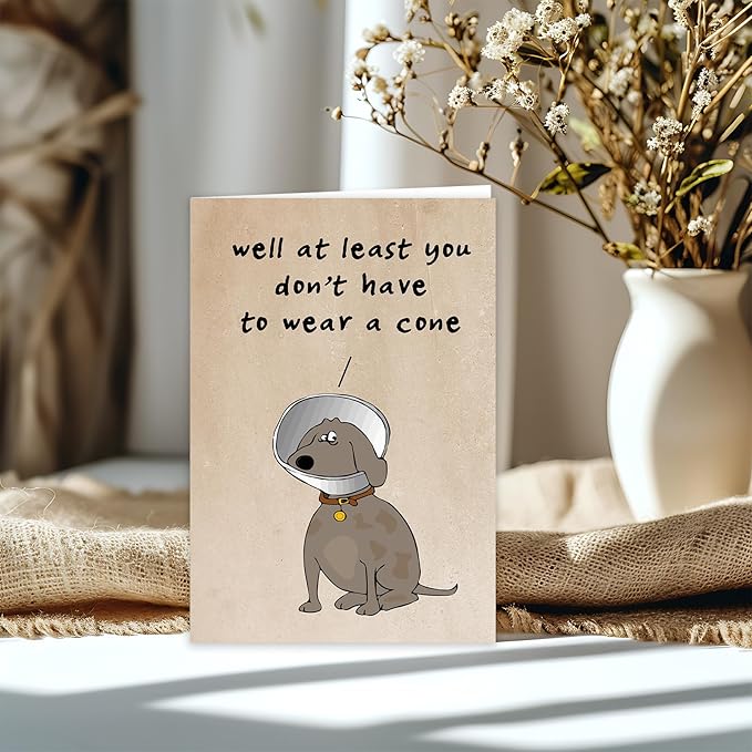 Funny Get Well Cards, After Surgery Recovery Gifts for Women Men, Feel Better/Get Well Soon Gifts for Him Her Friends