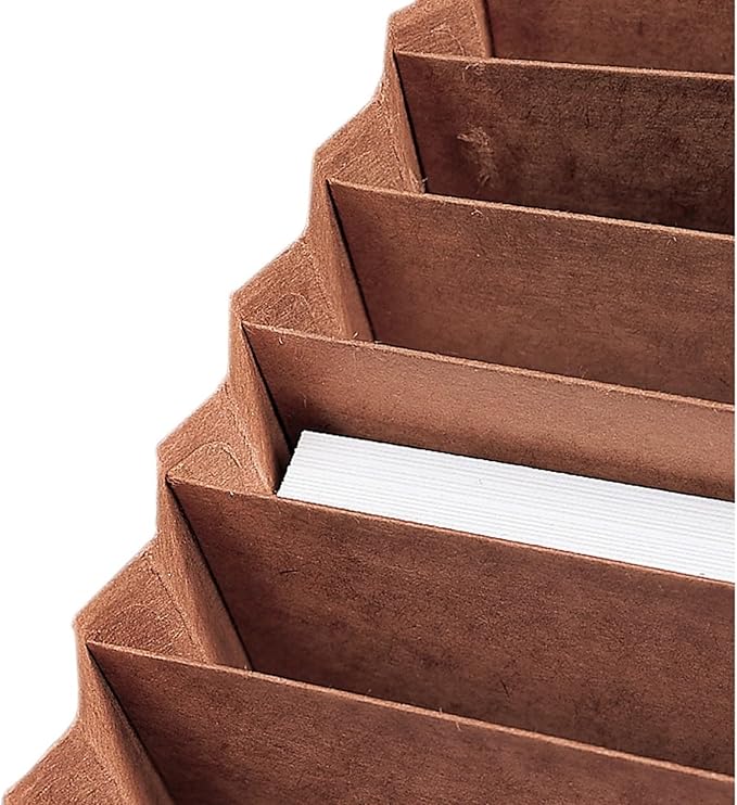 Smead TUFF Expanding File, 12 Pockets, Monthly (Jan.-Dec.) Legal Size, Redrope (70490), Brown