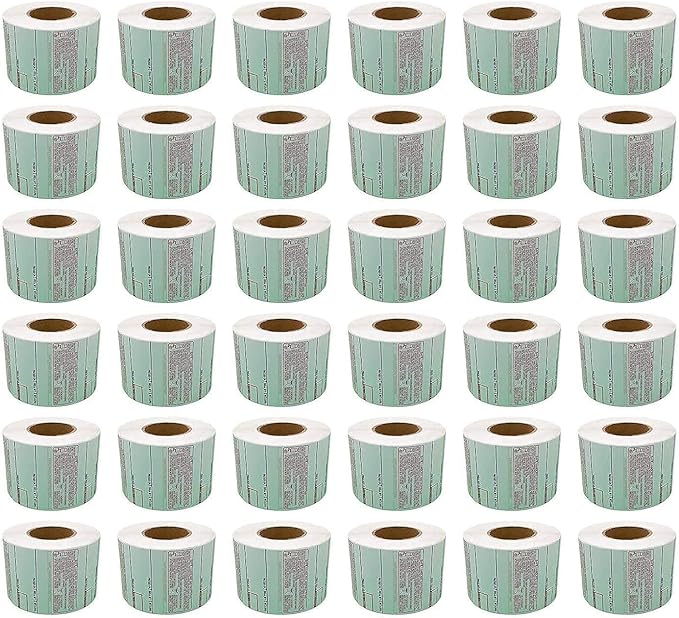 LST-8040 Printing Scale Label, 58 x 60 mm, UPC/Safe Handling 36 Rolls Per Case, Lower Price Than 12 Rolls