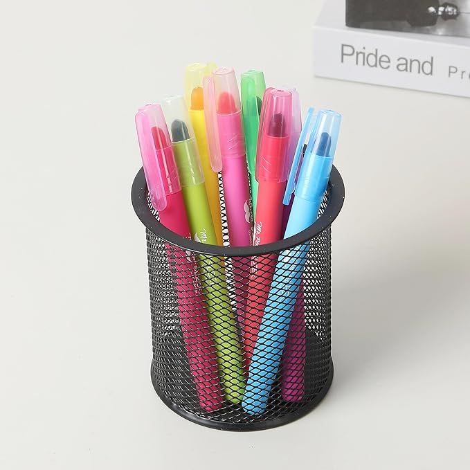 Mr. Pen- Gel Highlighter, 8 Pack, Assorted Colors, Bible Highlighters No Bleed, No Bleed Highlighters, Bible Highlighter, Bible Markers, Gel Highlighters for Bibles, Fluorescent Highlighter