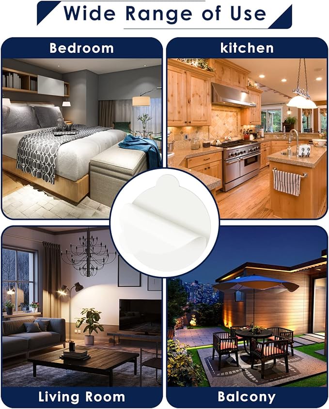 25Pack 4.3 Inches Replacement Glue Boards, Refillable Glue Boards Round Sticky Compatible for Katchy, Fenun, FVOAI, MOAHUNT Most Models Indoor Outdoor Lamp