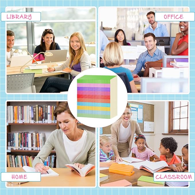 100 Pack A5 Kraft Notebooks Ruled Lined Journals Notebooks Soft Cover Kraft Composition Notepad Travel Diary Journals Memo for Girls, Students, Office, School Supplies (Fresh Color)