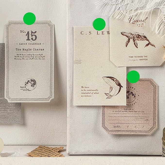 PARLAIM 0.75" Round Color Coding Circle Dot Labels in Roll, 1000 Stickers, 3/4 inch for Garage Sale, Green