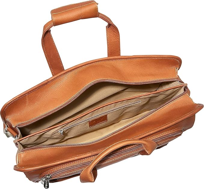 Half-Moon Portfolio, Saddle, One Size