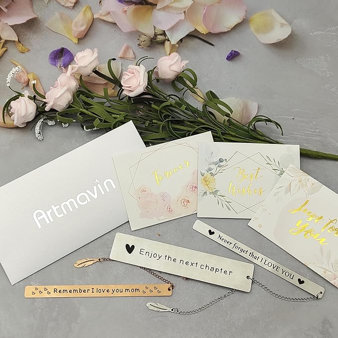 Never Forget That I Love You Bookmark,Metal Engraved Bookmark for Woman or Men Gifts for Reader Book Mark,Birthday Thanksgiving Christmas Valentine's Day Retirement Gifts…