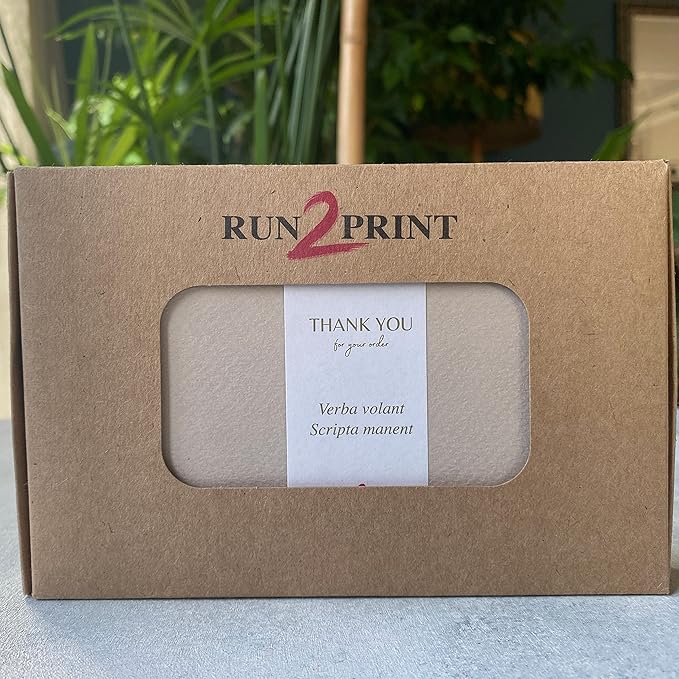 RUN2PRINT (36 Pack) Thank You Cards With Envelopes & Gift of 36 Foiled Stickers - Elegant Emboss Rose Gold Foil Pressed Blank Notes Wedding All Occasion Cards (Beige)