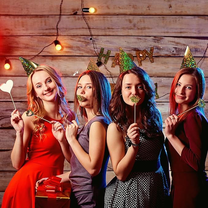 20 Sheetsgold glitter Iridescent cardstock Paper,Gold Foil Cardstock Paper8.5" x 11", Die Cut and Plotter Compatible - Perfect for Card Making, Invitations & Decorations 