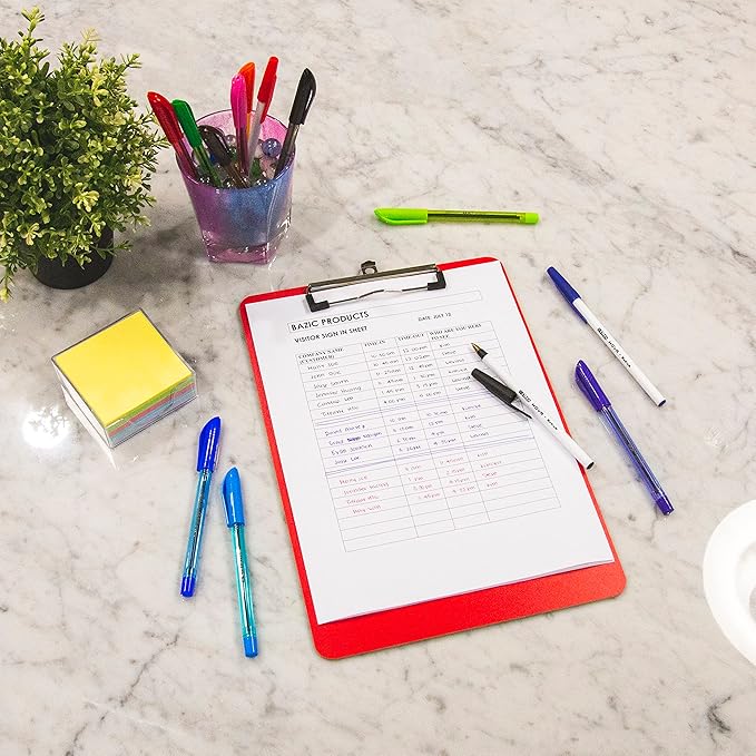 BAZIC Color Paper Cube w/Durable Tray, 3" X 3" 300 Count/Pack, Mini Memo Papers Pads Note Paper Reminders (Non Sticky), Assorted Colors, 2-Pack