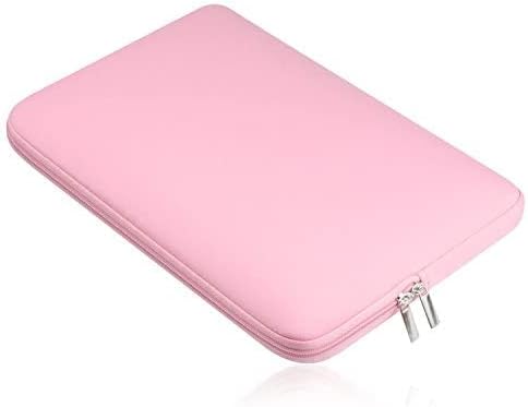 15.6 Inch Laptop Sleeve Computer Case Bag Cover Compatible for All 15-15.6 inch Laptop Apple 15.4" MacBook Pro or with Retina 2015 and Before Microsoft Surface Book 2 Hp Dell etc(Pink)