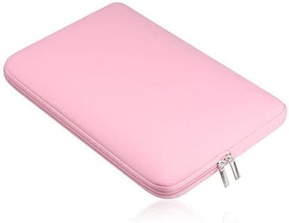 15.6 Inch Laptop Sleeve Computer Case Bag Cover Compatible for All 15-15.6 inch Laptop Apple 15.4" MacBook Pro or with Retina 2015 and Before Microsoft Surface Book 2 Hp Dell etc(Pink)