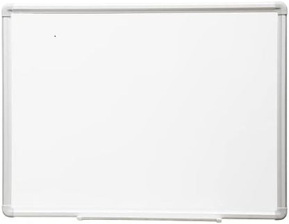 DEVELOP Magnetic Dry Erase Board 18x24 Inch, Small Aluminum Frame Wall-Mounted Whiteboard with Detachable Marker Tray, Hanging Writing Board for Home Office School Classroom