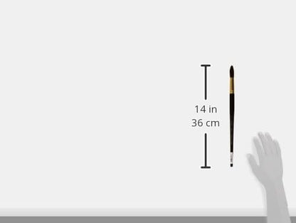 Winsor & Newton Galeria Round Long Handle Brush, Size 28