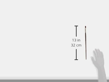 Winsor & Newton Galeria Filbert Long Handle Brush, Size 8