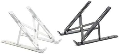 BoxWave Stand and Mount Compatible with Dell Precision 5540 - Compact QuickSwitch Laptop Stand, Portable, Multi Angle Viewing Stand - Metallic Silver