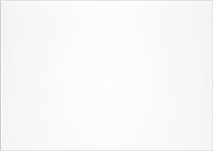 200 Pack White 300 GSM / 110 lb Thick Cardstock Paper - Blank Heavyweight Wedding Invitation Cards for Printing, Flashcards, Postcards - 5x7 inch