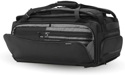 NOMATIC 40L Travel Bag- Convertible Duffel/Backpack, Carry-on Size for Airplane Travel, Everyday Use Laptop Bag, TSA Compliant Black Backpack