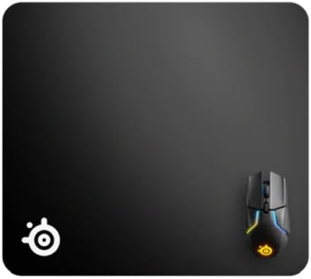 SteelSeries QcK Gaming Mouse Pad - Large Cloth - Optimized For Gaming Sensors