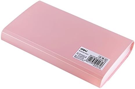 Expanding File Folder, Subdivision Accordion File Folder Mini Organizer PP Wallet for Cards,Coupons,Receipt,Tax Item or Changes,7x4.5 Inches,12 Pockets with Tabs and Check Case(Pink)