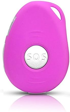 Assistive Technology Services SkyAngel911FD - 4G - Mobile Cellular - NO Monthly FEE - 4G - 911-2-Way Voice - Waterproof Alert Phone - Automatic Fall Detection (Pink)