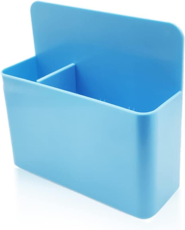 1 Pack Magnetic Marker Holder, Dry Erase Marker Holder Chalk Pen Storage Organizer for Whiteboard/Blackboard, Fridge/Regrigerator, Metal Locker, and Cabinet, (Blue)