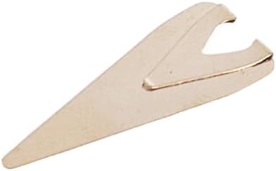 24 Pieces Rose Gold Book Darts Metal Bookmarks Small Book Line Markers Page Markers Clips with Plastic Storage Box for Teachers, Students, Readers