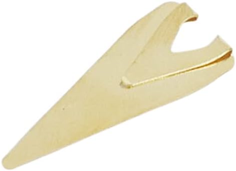 24 Pieces Golden Book Darts Metal Bookmarks Small Book Line Markers Page Markers Clips with Plastic Storage Box for Teachers, Students, Readers