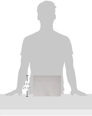 School Smart Zaner-Bloser Paper, 1-1/8 Inch Ruled, 10-1/2 x 8 Inches, 500 Sheets, White - 085328