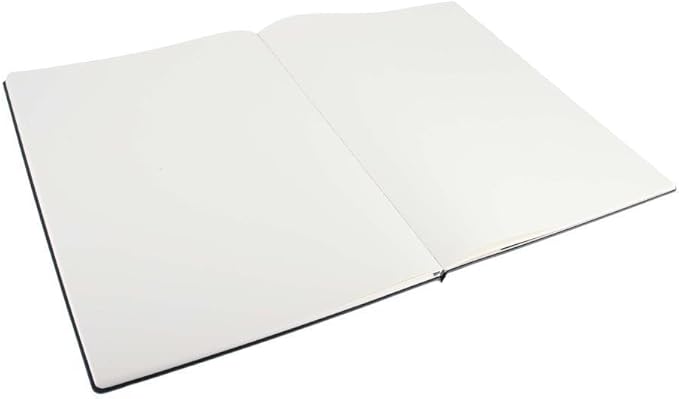 Moleskine Art Sketchbook, Hard Cover, A4 (8.25" x 11.75") Plain/Blank, Black, 96 Pages