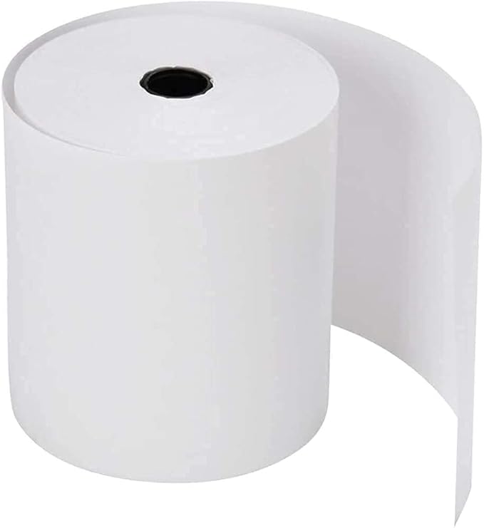 OausTect Thermal Paper Rolls 3 1/8" x 230',10 Rolls Thermal Receipt Paper for POS/Cash Register