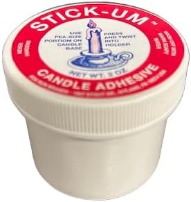Fox Run Stick-Um Candle Adhesive, 2 Ounces