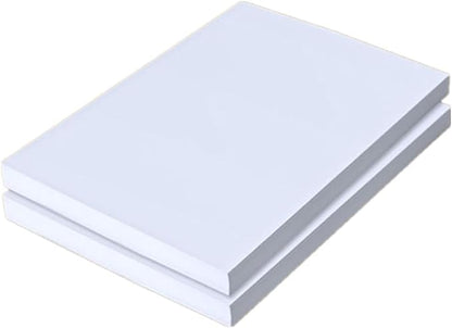 50 Pack 4x6 White Cardstock Paper Blank Thick Heavyweight 92lb Card Stock for Making Index Cards, Invitations cards, Postcards